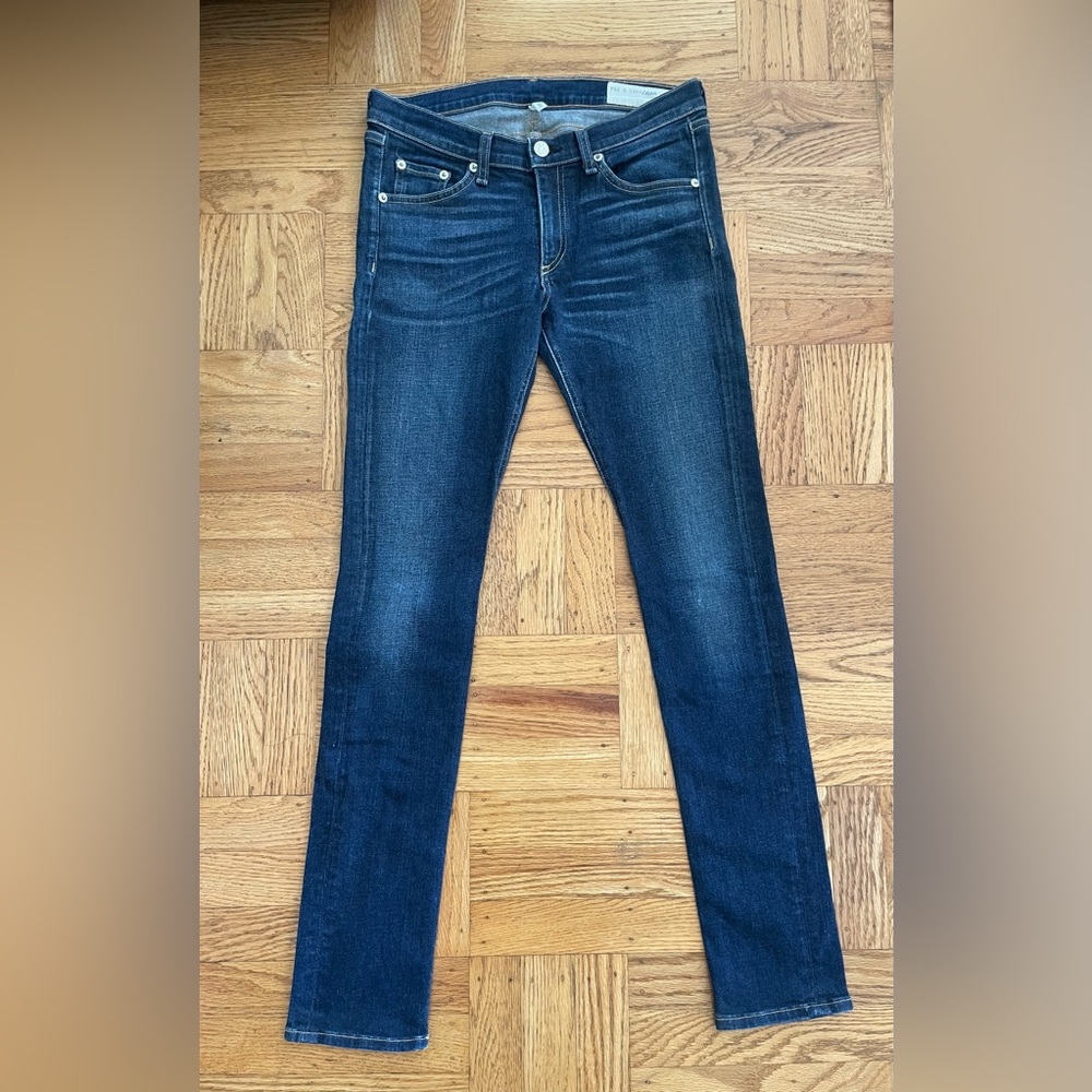 Rag and Bone Clean Charin Wash Skinny Jeans, Women’s Size 28, EUC